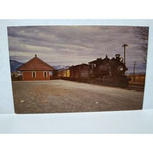 Railroad Postcard Virginia & Truckee 26 Line Locomotive Train Audio Visual RP351